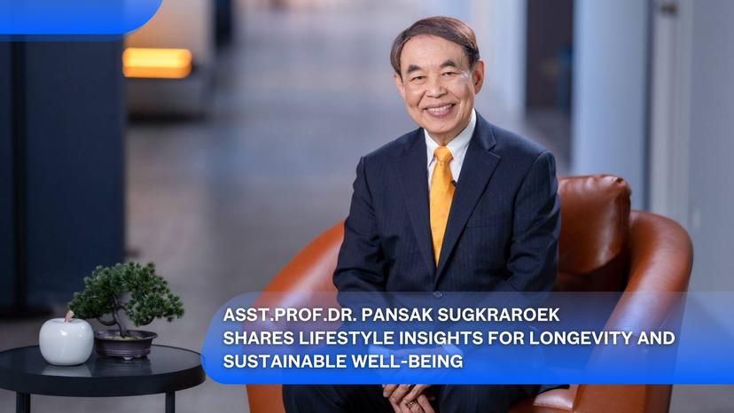 Logo for News - Asst.Prof.Dr. Pansak Sugkraroek Shares Lifestyle Insights for Longevity and Sustainable Well-Being