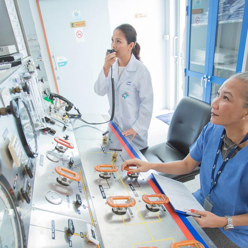 Service Hyperbaric Chamber Facility Image